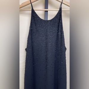 Chelsea Nites‎ Black Beaded Evening Gown